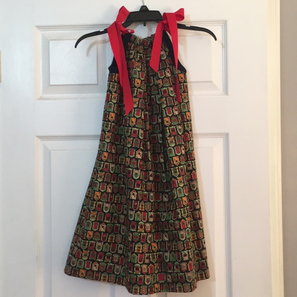 Girl’s Pillow Case Christmas Dress